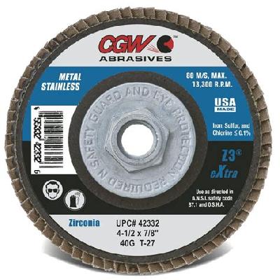Keon Flap Disk Abbrasives 4"